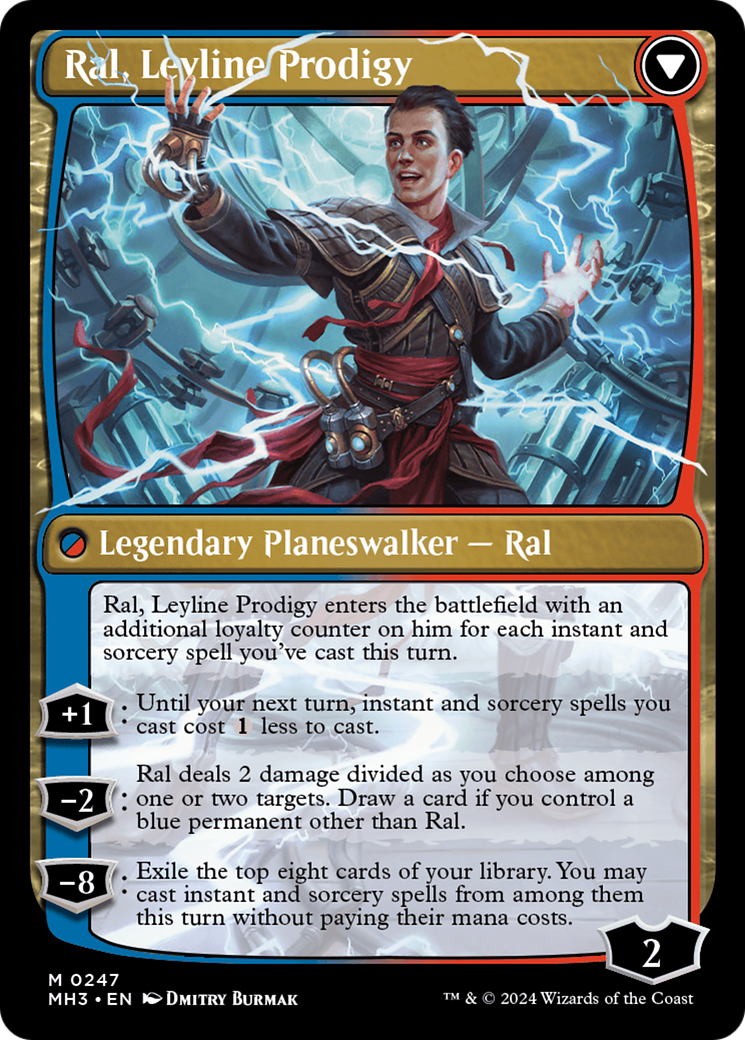 Ral, Monsoon Mage // Ral, Leyline Prodigy [Modern Horizons 3] | Game Grid - Logan