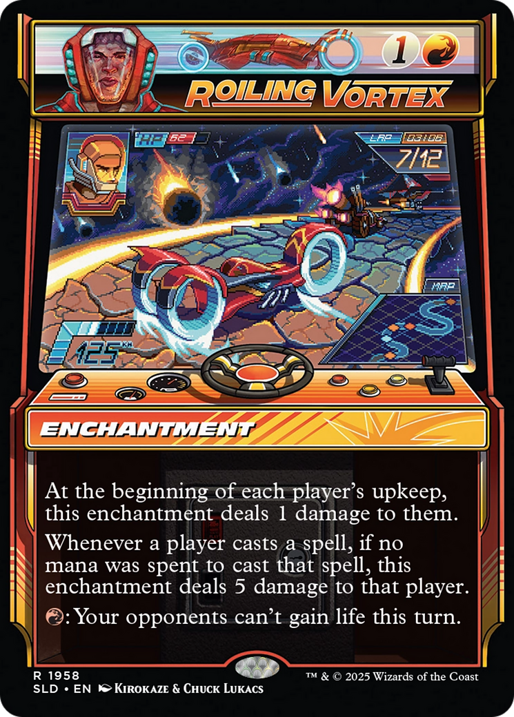 Roiling Vortex (Rainbow Foil) [Secret Lair Drop Series] | Game Grid - Logan