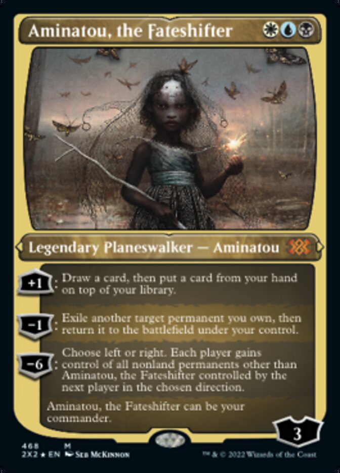 Aminatou, the Fateshifter (Foil Etched) [Double Masters 2022] | Game Grid - Logan