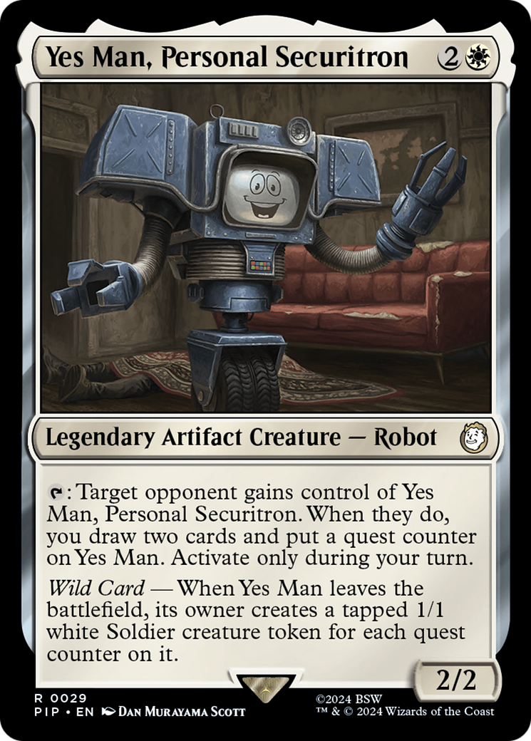 Yes Man, Personal Securitron [Fallout] | Game Grid - Logan