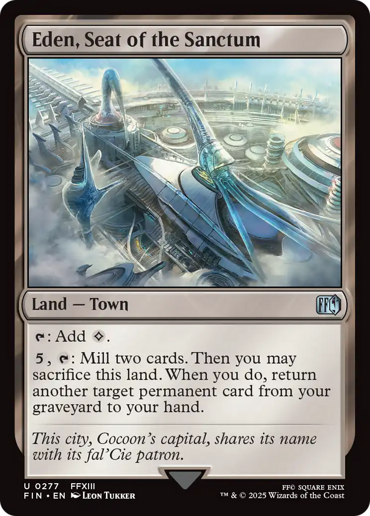 Eden, Seat of the Sanctum [FINAL FANTASY] | Game Grid - Logan