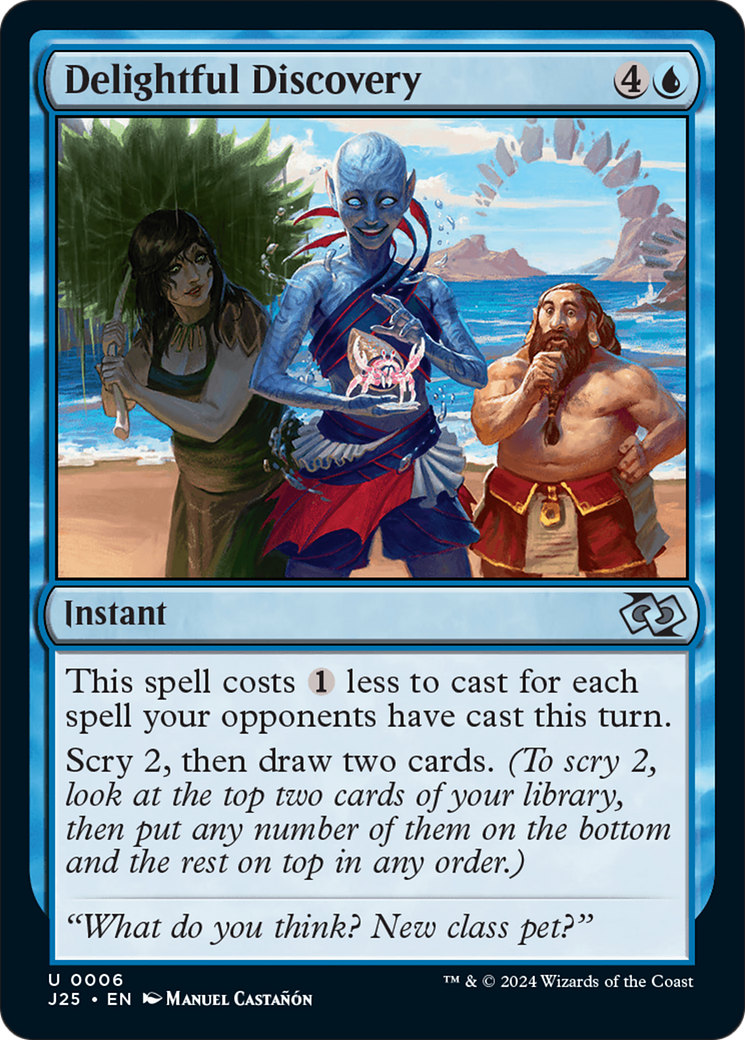 Delightful Discovery [Foundations Jumpstart] | Game Grid - Logan