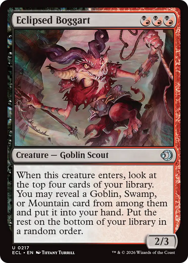 Eclipsed Boggart [Lorwyn Eclipsed] | Game Grid - Logan