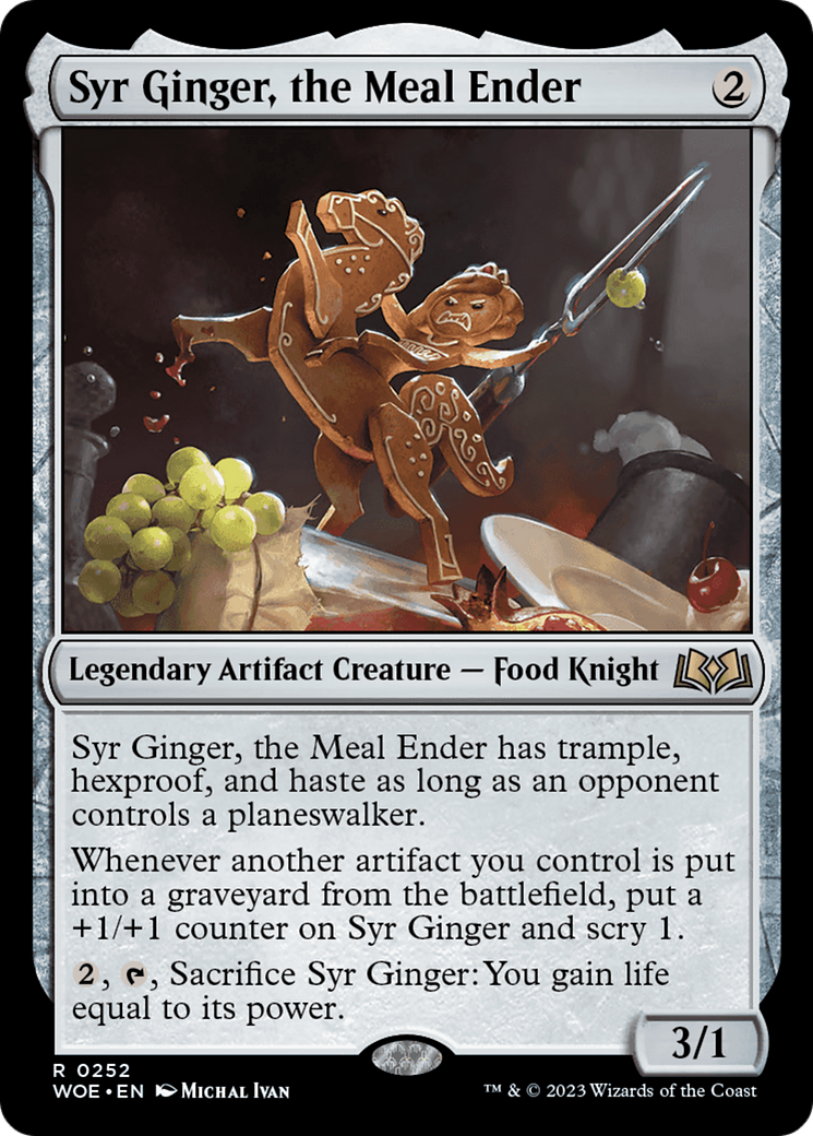 Syr Ginger, the Meal Ender [Wilds of Eldraine] | Game Grid - Logan
