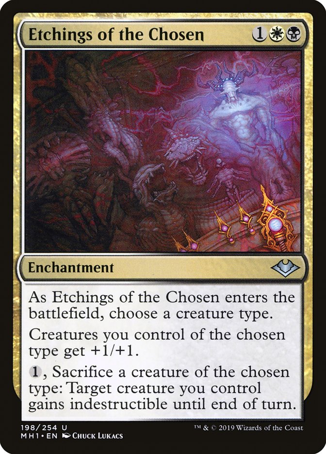 Etchings of the Chosen [Modern Horizons] | Game Grid - Logan