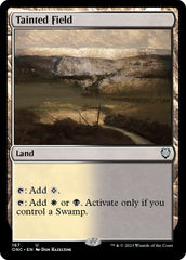 Tainted Field [Phyrexia: All Will Be One Commander] | Game Grid - Logan