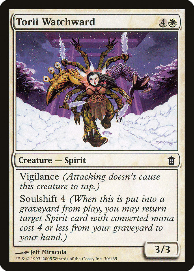 Torii Watchward [Saviors of Kamigawa] | Game Grid - Logan