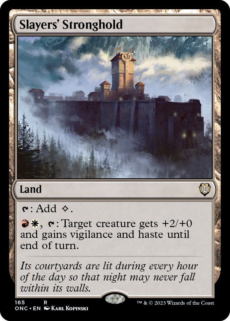 Slayers' Stronghold [Phyrexia: All Will Be One Commander] | Game Grid - Logan