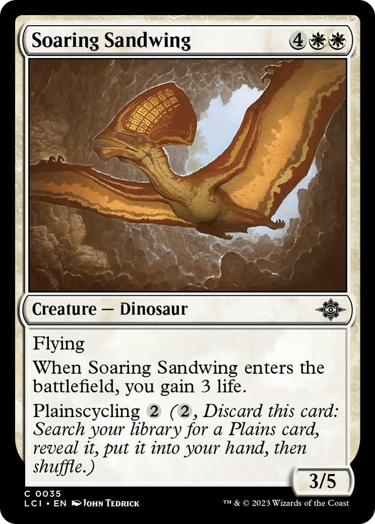 Soaring Sandwing [The Lost Caverns of Ixalan] | Game Grid - Logan