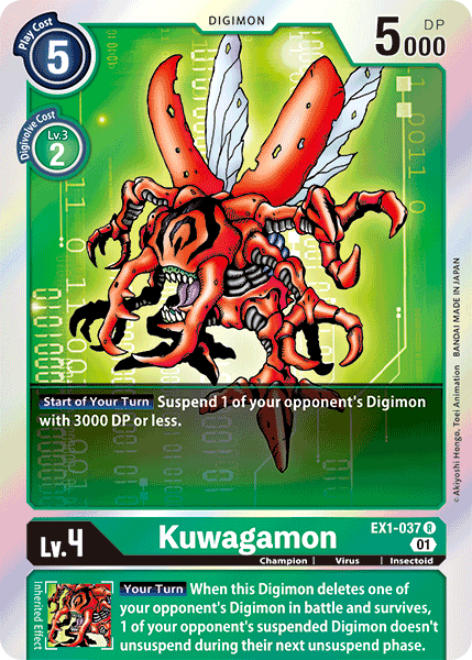 Kuwagamon [EX1-037] [Classic Collection] | Game Grid - Logan