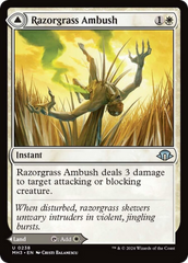 Razorgrass Ambush // Razorgrass Field [Modern Horizons 3] | Game Grid - Logan