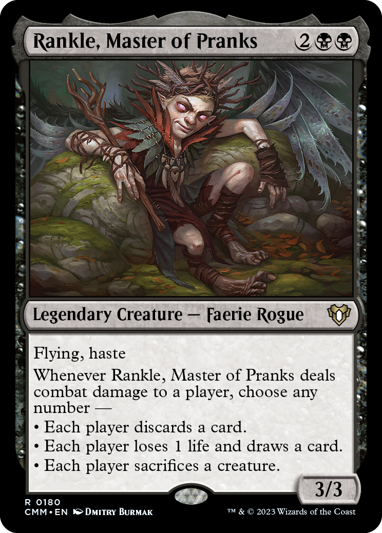 Rankle, Master of Pranks [Commander Masters] | Game Grid - Logan