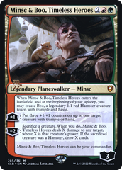 Minsc & Boo, Timeless Heroes (Promo Pack) [The Lost Caverns of Ixalan Promos] | Game Grid - Logan