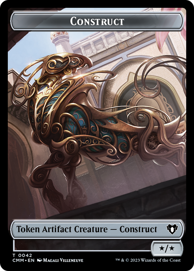 Eldrazi Spawn // Construct (0042) Double-Sided Token [Commander Masters Tokens] | Game Grid - Logan