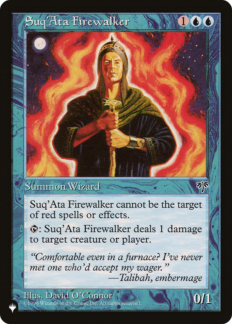 Suq'Ata Firewalker [The List] | Game Grid - Logan
