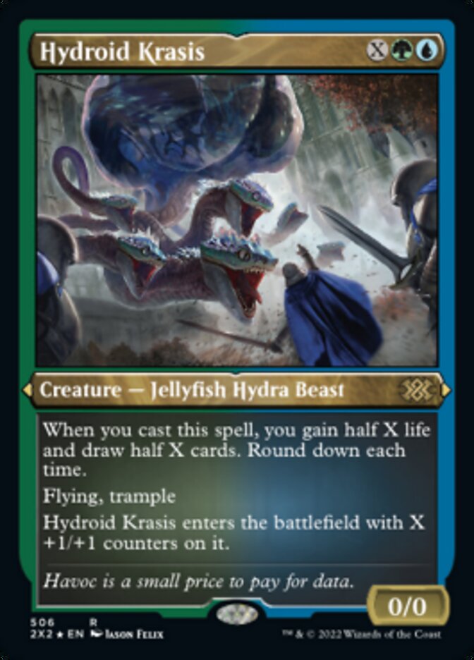 Hydroid Krasis (Foil Etched) [Double Masters 2022] | Game Grid - Logan