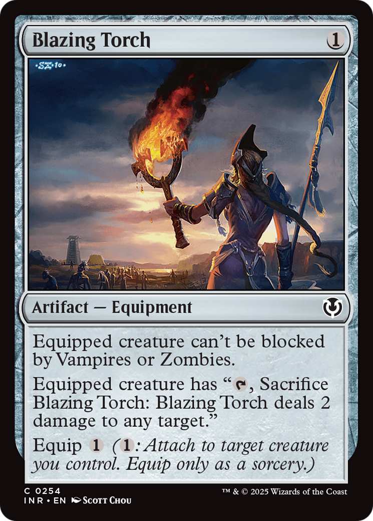 Blazing Torch [Innistrad Remastered] | Game Grid - Logan