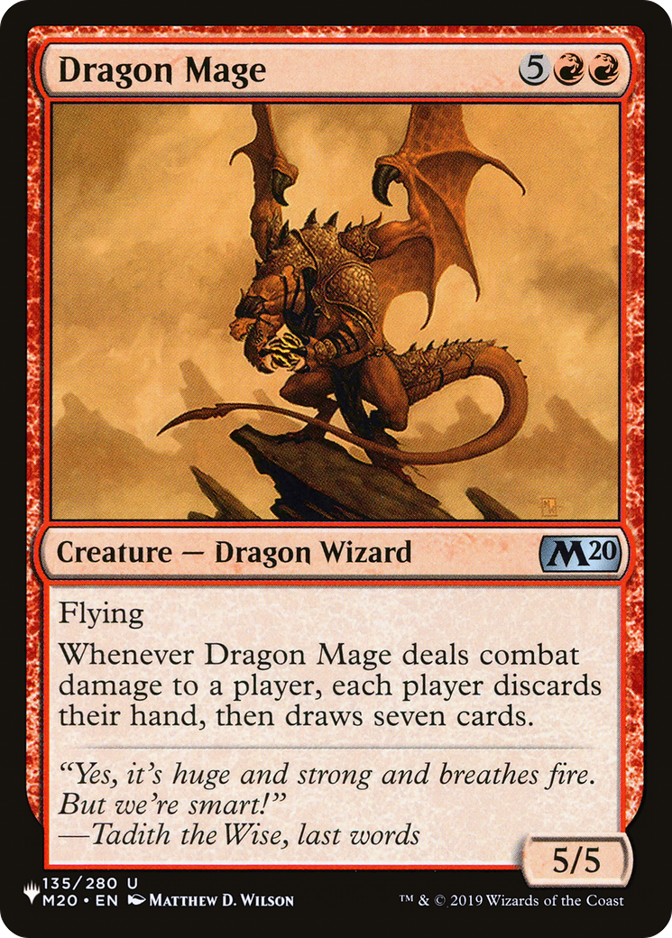 Dragon Mage [The List Reprints] | Game Grid - Logan