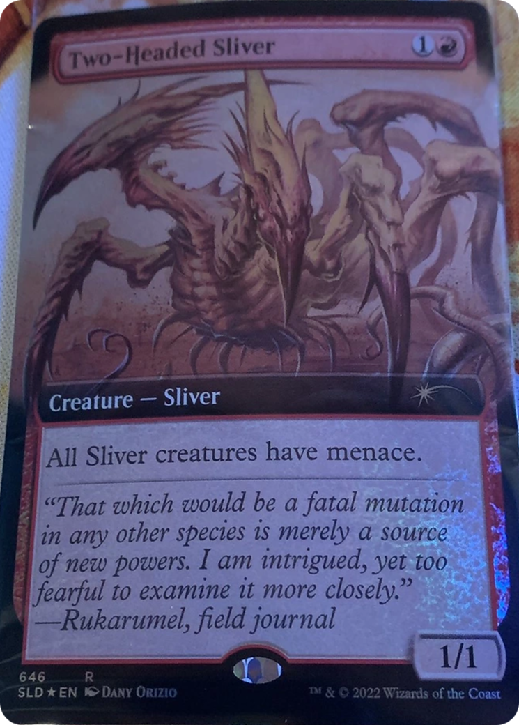 Two-Headed Sliver (Extended Art) [Secret Lair Drop Promos] | Game Grid - Logan