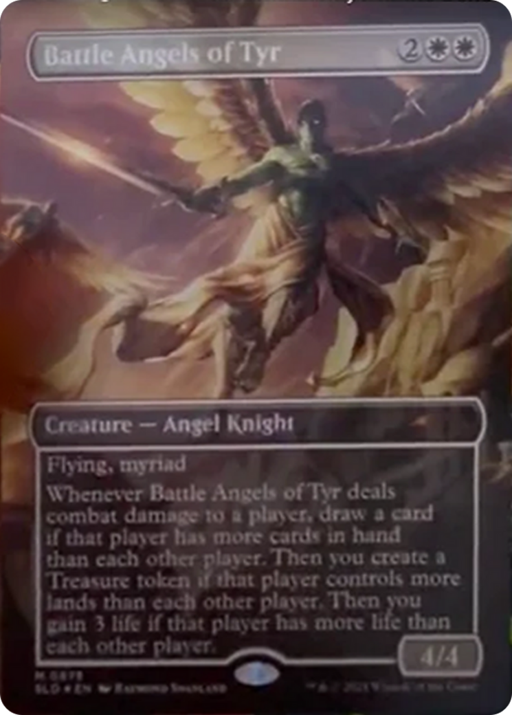 Battle Angels of Tyr (Rainbow Foil) [Secret Lair Drop Series] | Game Grid - Logan