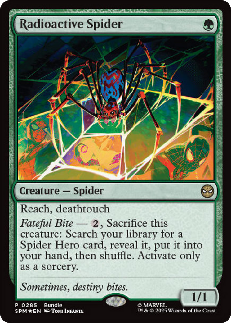 Radioactive Spider [Marvel's Spider-Man Promos] | Game Grid - Logan