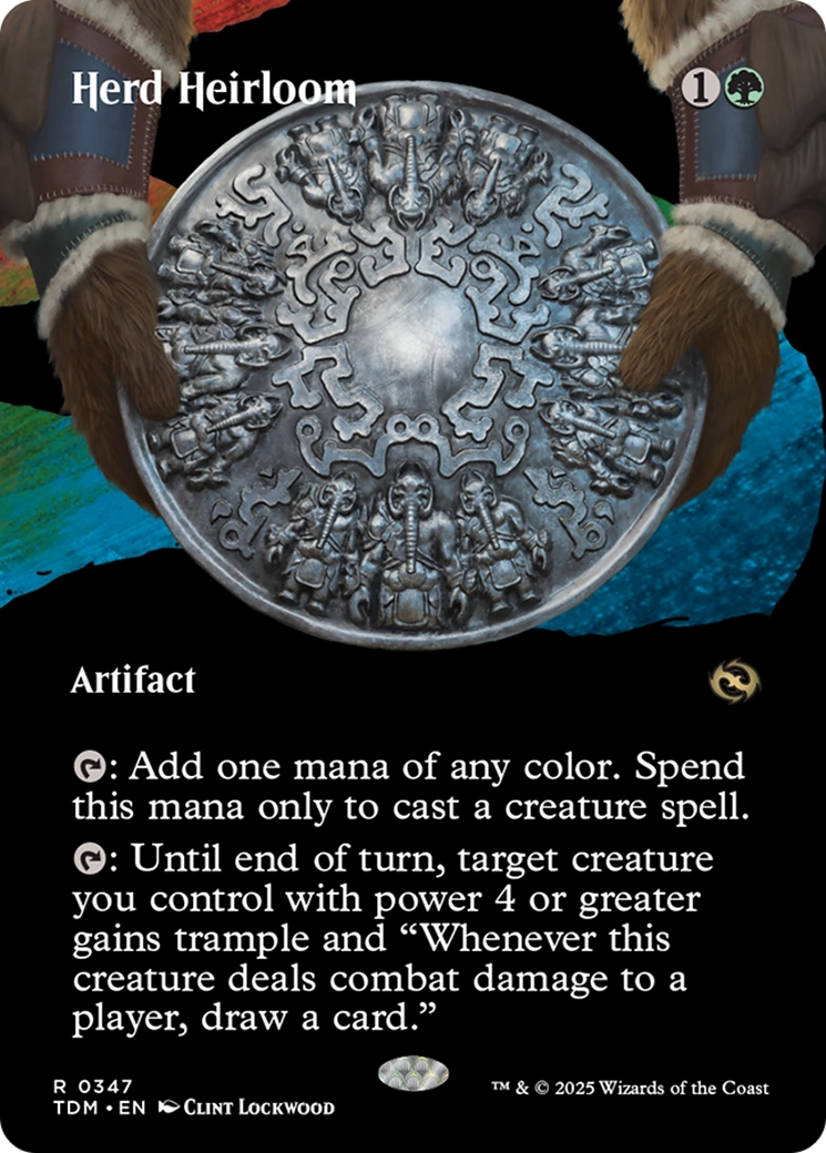 Herd Heirloom (Borderless) [Tarkir: Dragonstorm] | Game Grid - Logan