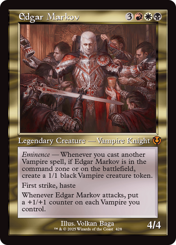 Edgar Markov (Retro Frame) [Innistrad Remastered] | Game Grid - Logan