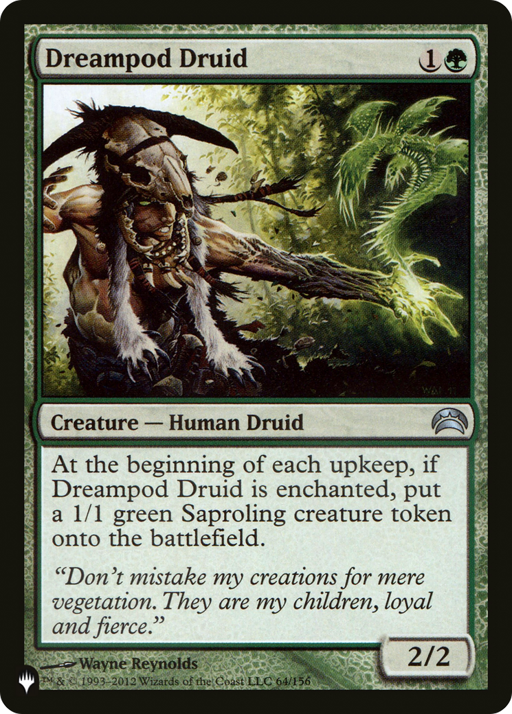 Dreampod Druid [The List Reprints] | Game Grid - Logan