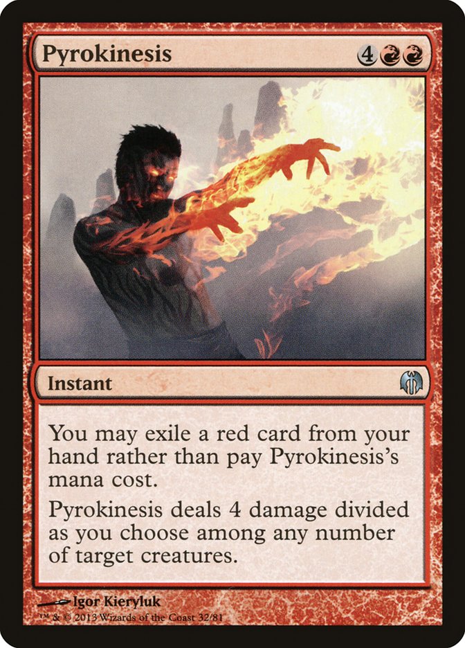 Pyrokinesis [Duel Decks: Heroes vs. Monsters] | Game Grid - Logan