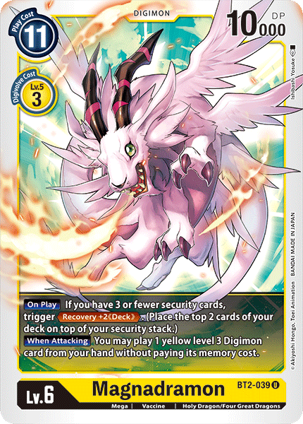 Magnadramon [BT2-039] [Release Special Booster Ver.1.0] | Game Grid - Logan
