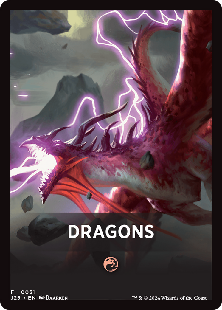 Dragons Theme Card [Foundations Jumpstart Front Cards] | Game Grid - Logan