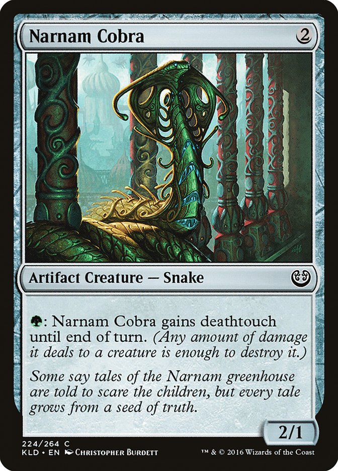 Narnam Cobra [Kaladesh] | Game Grid - Logan