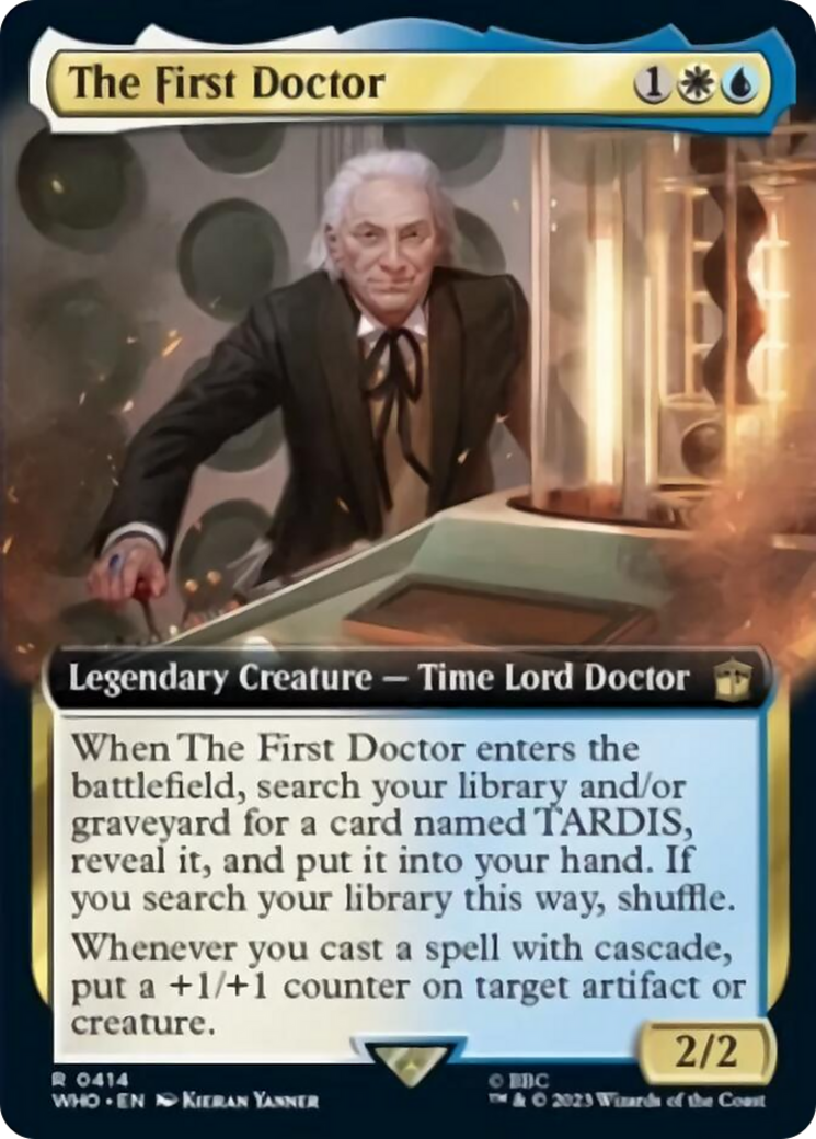 The First Doctor (Extended Art) [Doctor Who] | Game Grid - Logan