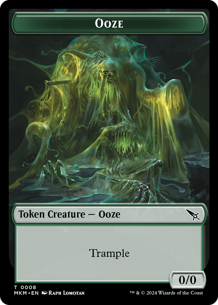 Thopter (0020) // Ooze Double-Sided Token [Murders at Karlov Manor Tokens] | Game Grid - Logan