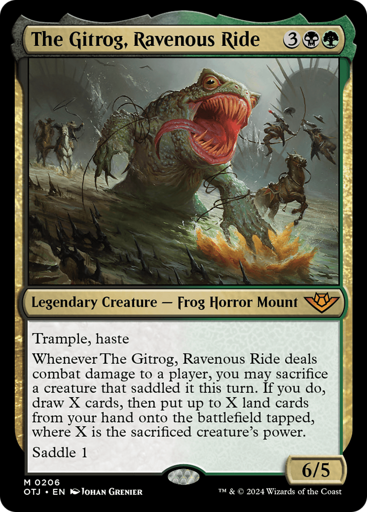 The Gitrog, Ravenous Ride [Outlaws of Thunder Junction] | Game Grid - Logan