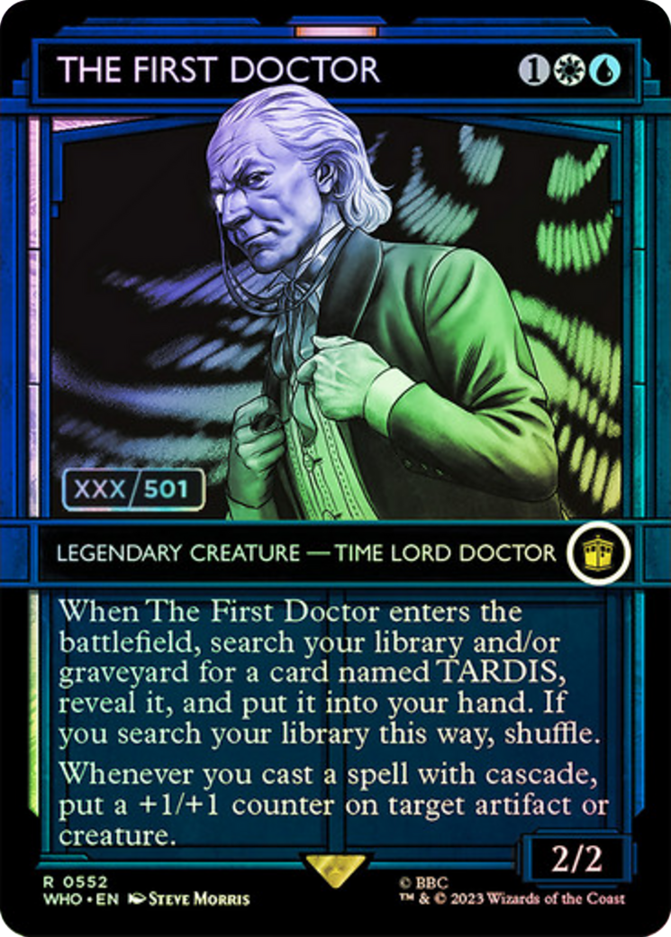 The First Doctor (Serial Numbered) [Doctor Who] | Game Grid - Logan