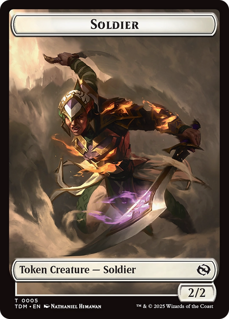 Goblin // Solider (0004) Double-Sided Token [Tarkir: Dragonstorm Commander Tokens] | Game Grid - Logan