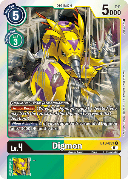 Digmon [BT8-051] [New Awakening] | Game Grid - Logan