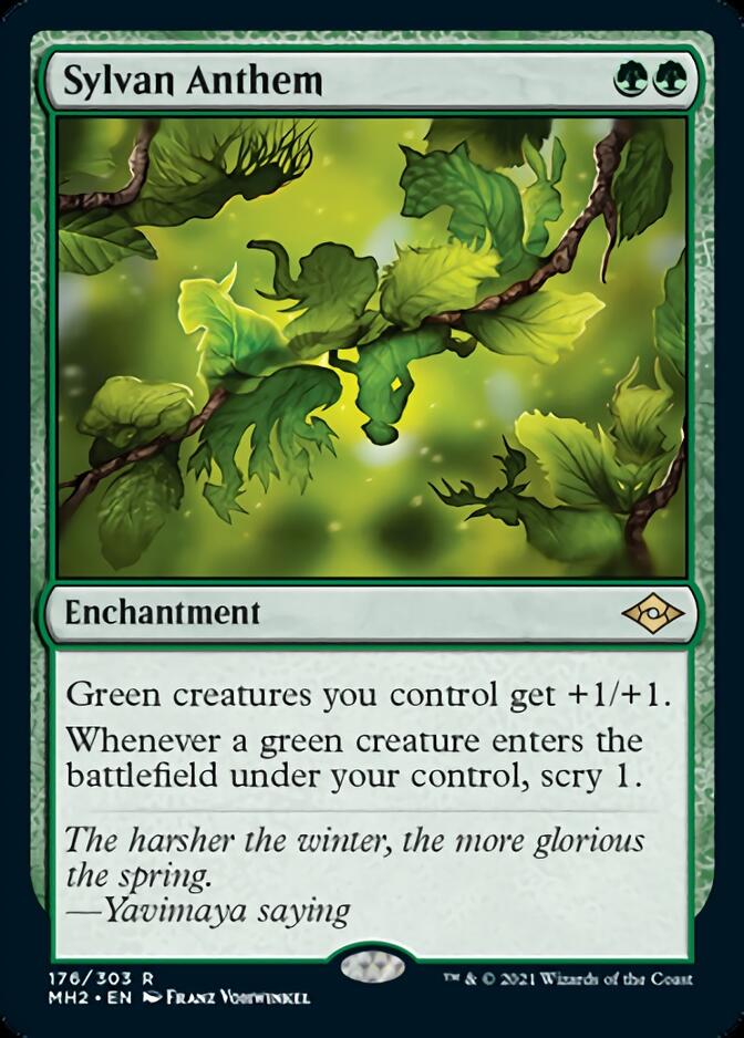 Sylvan Anthem [Modern Horizons 2] | Game Grid - Logan
