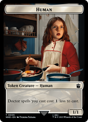 Human (0005) // Alien Insect Double-Sided Token [Doctor Who Tokens] | Game Grid - Logan