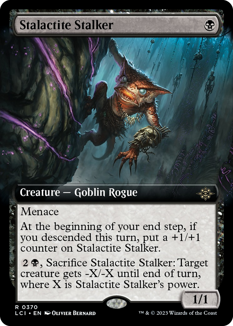 Stalactite Stalker (Extended Art) [The Lost Caverns of Ixalan] | Game Grid - Logan