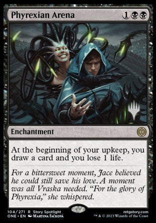 Phyrexian Arena (Promo Pack) [Phyrexia: All Will Be One Promos] | Game Grid - Logan