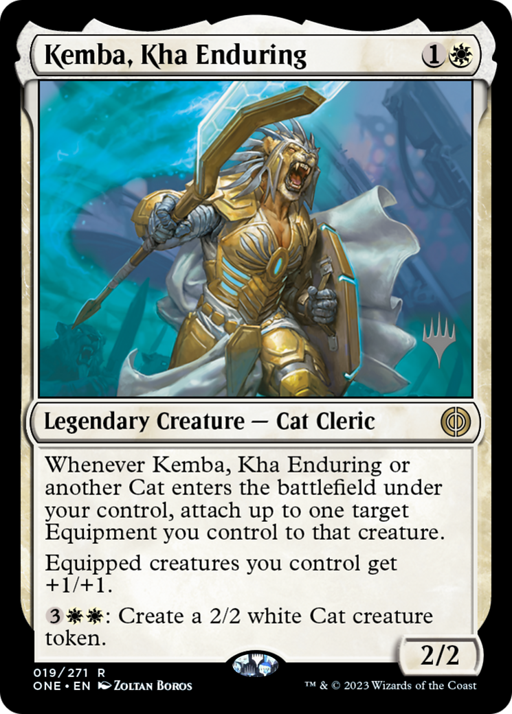 Kemba, Kha Enduring (Promo Pack) [Phyrexia: All Will Be One Promos] | Game Grid - Logan