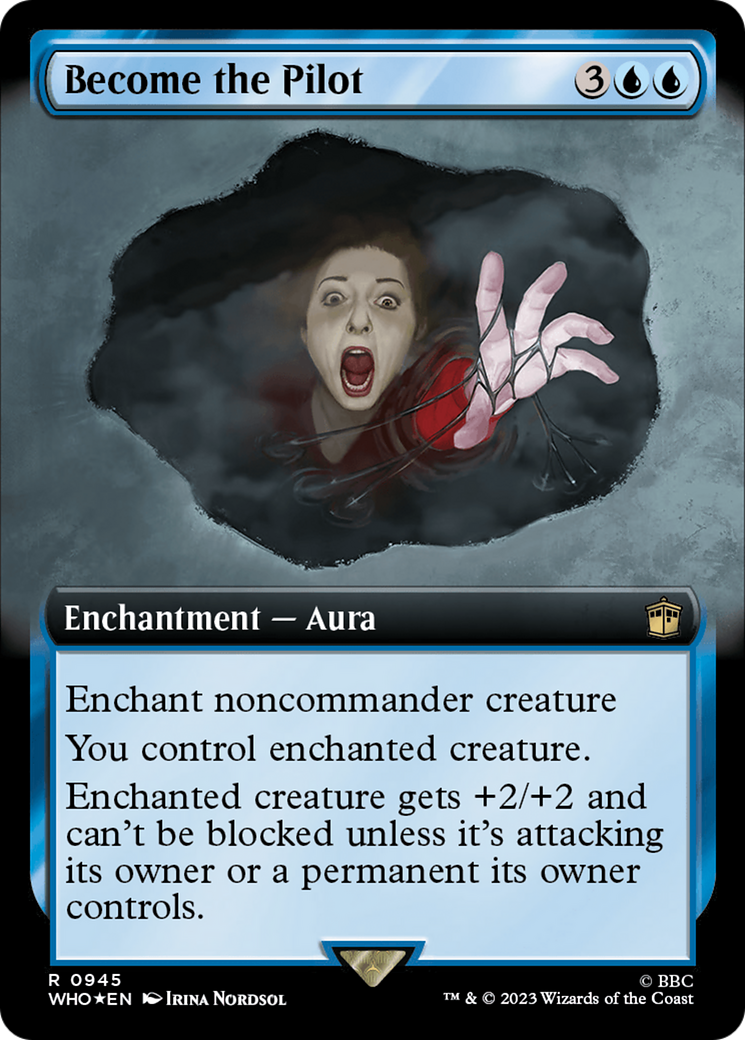 Become the Pilot (Extended Art) (Surge Foil) [Doctor Who] | Game Grid - Logan