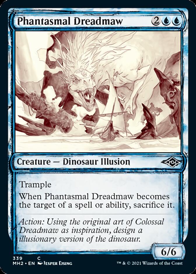 Phantasmal Dreadmaw (Sketch) [Modern Horizons 2] | Game Grid - Logan