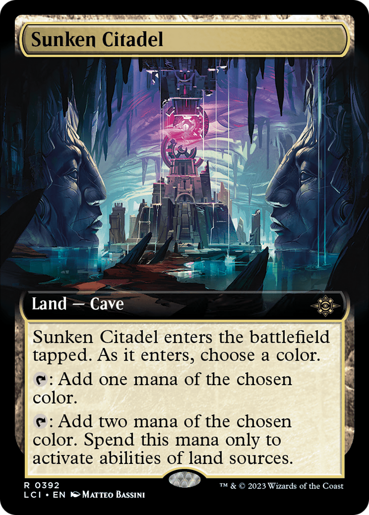 Sunken Citadel (Extended Art) [The Lost Caverns of Ixalan] | Game Grid - Logan