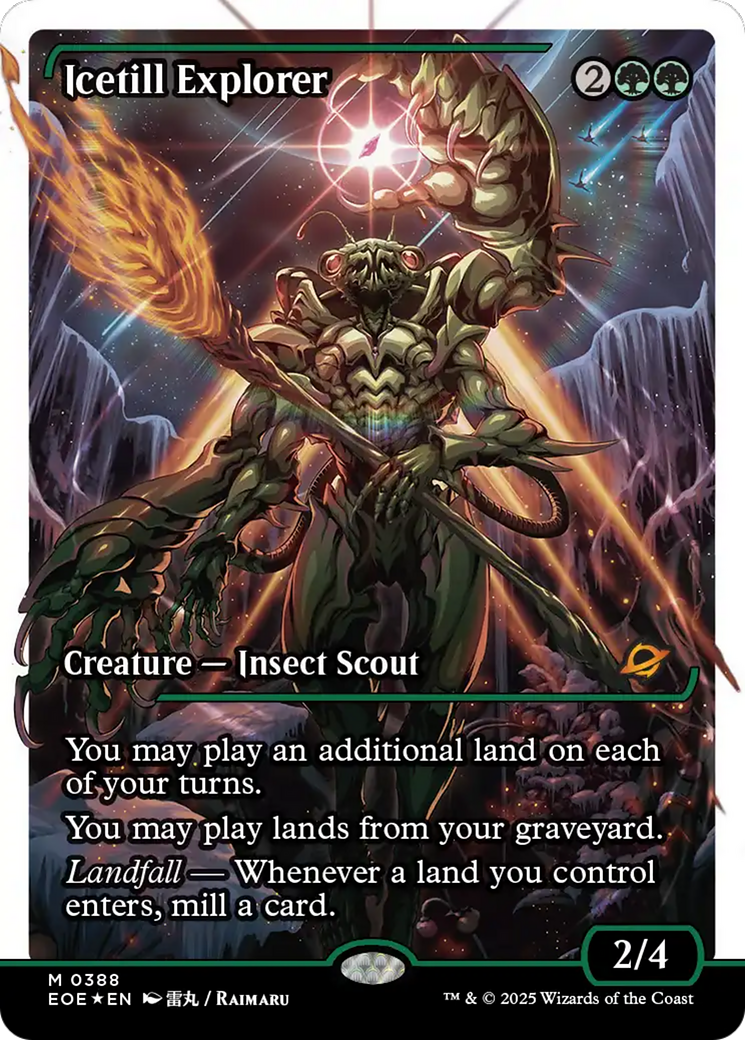 Icetill Explorer (Showcase) (Fracture Foil) [Edge of Eternities] | Game Grid - Logan