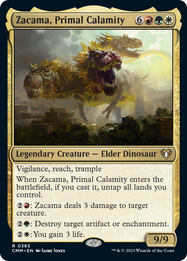 Zacama, Primal Calamity [Commander Masters] | Game Grid - Logan