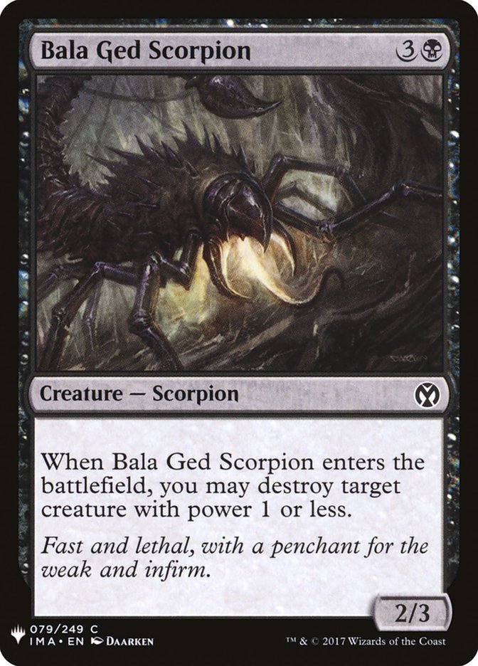 Bala Ged Scorpion [Mystery Booster] | Game Grid - Logan