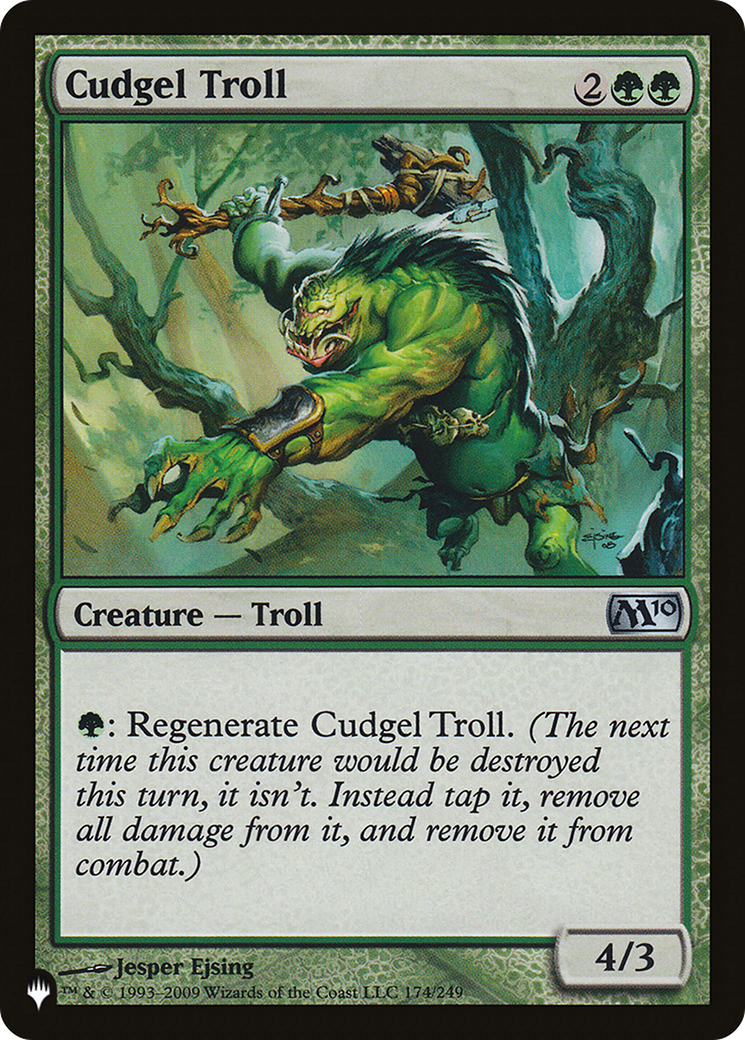 Cudgel Troll [The List Reprints] | Game Grid - Logan